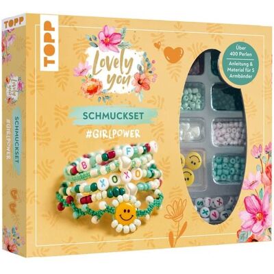Frechverlag GmbH Lovely You Schmuckset #GirlPower. Anleitung und Material für 5 Armbänder. Über 400 Perlen Frechverlag GmbH Lovely You Schmuckset #GirlPower. Anleitung und Material für 5 Armbänder. Über 400 Perlen