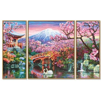 Simba Toys GmbH & Co. KG Schipper Malen nach Zahlen - Kirschblüte in Japan (Triptychon) Simba Toys GmbH & Co. KG Schipper Malen nach Zahlen - Kirschblüte in Japan (Triptychon)