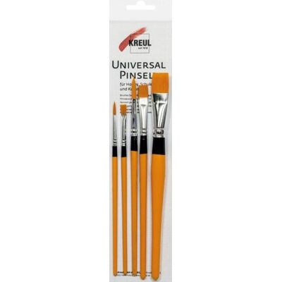 KREUL Universalpinsel Synthetics 5er Set KREUL Universalpinsel Synthetics 5er Set