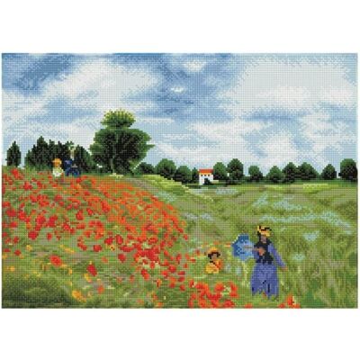 Carletto Deutschland Diamond Dotz - Diamond Painting Mohnfelder - Bastelspielzeug Carletto Deutschland Diamond Dotz - Diamond Painting Mohnfelder - Bastelspielzeug