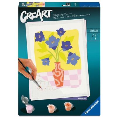 Ravensburger Verlag GmbH CreArt, Malen nach Zahlen Adults Trend - Blauglöckchen Ravensburger Verlag GmbH CreArt, Malen nach Zahlen Adults Trend - Blauglöckchen