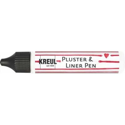 KREUL Pluster & Liner Pen Weiß 29 ml KREUL Pluster & Liner Pen Weiß 29 ml
