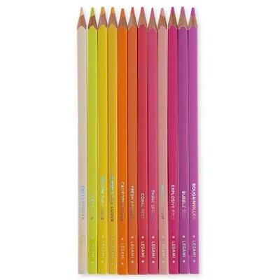 Legami 12er Set Buntstifte - Magenta Legami 12er Set Buntstifte - Magenta