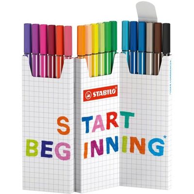 STABILO Pen 68 Filzstift-Set - Bunte 12er-Auswahl STABILO Pen 68 Filzstift-Set - Bunte 12er-Auswahl