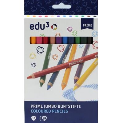 Eagle kreativ edu³ PRIME Jumbo dreikant, 12er Set Eagle kreativ edu³ PRIME Jumbo dreikant, 12er Set