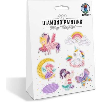 Buntpapierfabrik Ludwig Bähr URSUS Diamond Painting Sticker Fairy Tales 6 Stück Buntpapierfabrik Ludwig Bähr URSUS Diamond Painting Sticker Fairy Tales 6 Stück