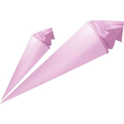 Ludwig Bähr URSUS Schultüten Bastel-Schultüte mit Filzmanschette, rosa pink, Höhe: 35 cm, Durchmesser: 11,5 cm Ludwig Bähr URSUS Schultüten Bastel-Schultüte mit Filzmanschette, rosa pink, Höhe: 35 cm, Durchmesser: 11,5 cm