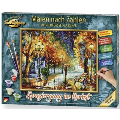 Simba Toys GmbH & Co. KG Schipper 609240910 - Malen nach Zahlen, Spaziergang im Herbst, 24 x 30 cm Simba Toys GmbH & Co. KG Schipper 609240910 - Malen nach Zahlen, Spaziergang im Herbst, 24 x 30 cm