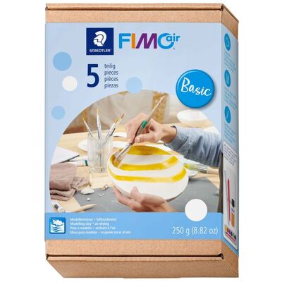 Staedtler Mars Deutschland Bastelset FIMOair 81 Set Basic small FIMO®air 81 SET Lufttrocknende Modelliermasse Staedtler Mars Deutschland Bastelset FIMOair 81 Set Basic small FIMO®air 81 SET Lufttrocknende Modelliermasse