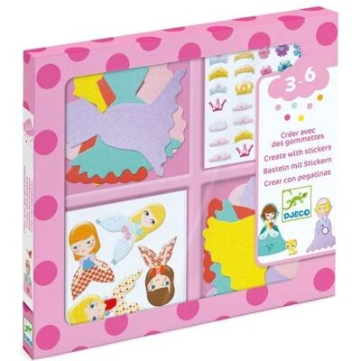 Djeco 3 bis 6 Jahre - Kleine Geschenke I love princesses Djeco 3 bis 6 Jahre - Kleine Geschenke I love princesses