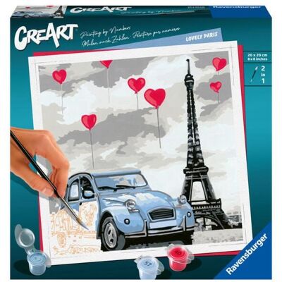 Ravensburger Verlag GmbH CreArt Adults Trend - Liebe in Paris Ravensburger Verlag GmbH CreArt Adults Trend - Liebe in Paris