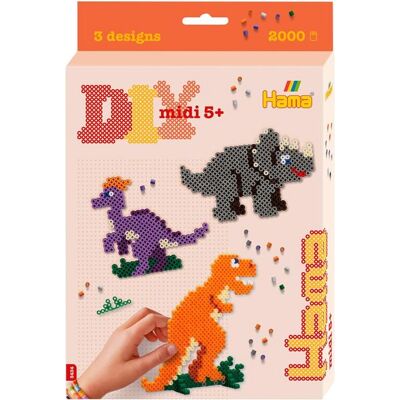 Dan Import Hama Bügelperlen Dino Welt 2000 Stück Geschenkpackung Dan Import Hama Bügelperlen Dino Welt 2000 Stück Geschenkpackung