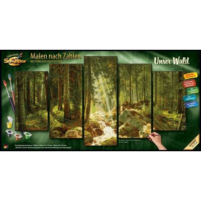 Simba Toys GmbH & Co. KG Schipper Malen nach Zahlen - Unser Wald (Polypt.) Simba Toys GmbH & Co. KG Schipper Malen nach Zahlen - Unser Wald (Polypt.)