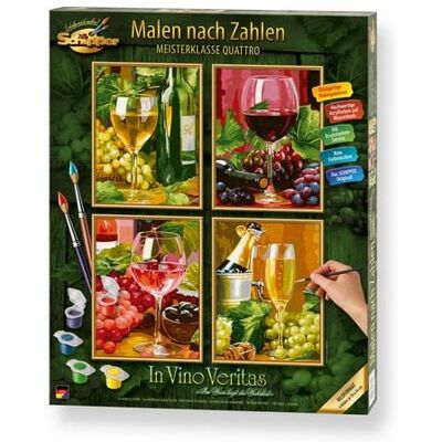 Simba Toys GmbH & Co. KG Malen nach Zahlen - In Vino Veritas (Quattro) Simba Toys GmbH & Co. KG Malen nach Zahlen - In Vino Veritas (Quattro)