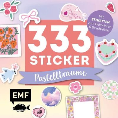 Edition Michael Fischer / EMF Verlag 333 Sticker – Pastell-Träume: Etiketten und Aufkleber mit beschreibbarer Oberfläche Edition Michael Fischer / EMF Verlag 333 Sticker – Pastell-Träume: Etiketten und Aufkleber mit beschreibbarer Oberfläche