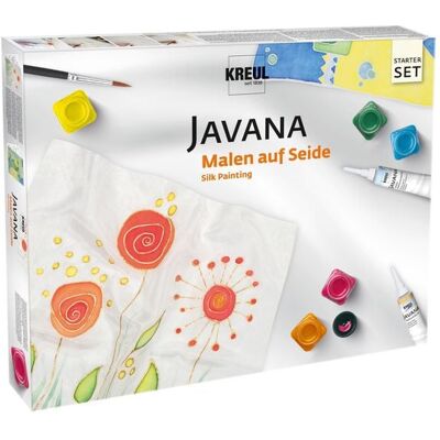 KREUL Javana Malen auf Seide, Starter Set mit 5 Seidenmalfarben à 20 ml KREUL Javana Malen auf Seide, Starter Set mit 5 Seidenmalfarben à 20 ml