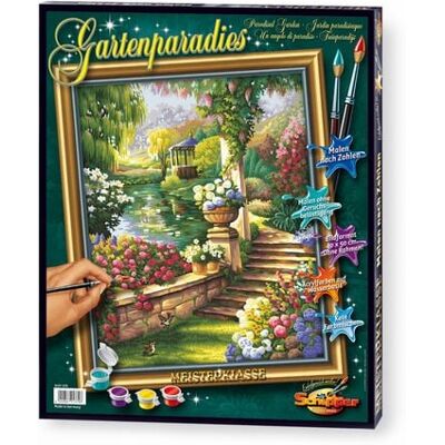 Simba Toys GmbH & Co. KG Schipper Malen nach Zahlen: Gartenparadies Simba Toys GmbH & Co. KG Schipper Malen nach Zahlen: Gartenparadies