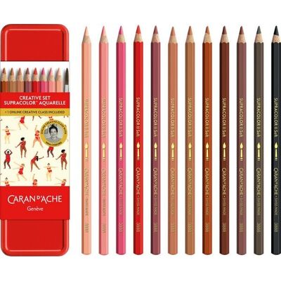 Caran d'Ache Kreativ-Set Nina Cosford 12+1 Caran d'Ache Kreativ-Set Nina Cosford 12+1