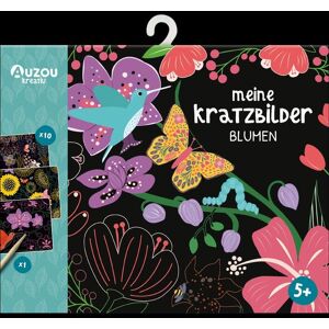 Editions & Diffusions Intern. Auzou Meine Kratzbilder - Blumen Editions & Diffusions Intern. Auzou Meine Kratzbilder - Blumen