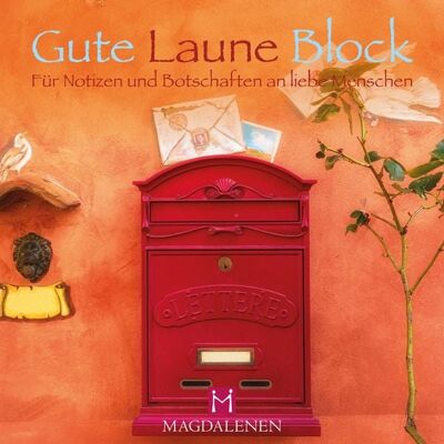 Magdalenen Verlag Gute Laune Block Briefkasten Magdalenen Verlag Gute Laune Block Briefkasten