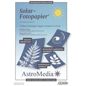 AstroMedia GmbH Solar-Fotopapier - 14x19cm, 20 Blatt - Fotopapier für Solarfotografie AstroMedia GmbH Solar-Fotopapier - 14x19cm, 20 Blatt - Fotopapier für Solarfotografie