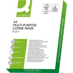 Q-Connect Kopierpapier A3 zert. 80g weis Q-Connect Kopierpapier A3 zert. 80g weis