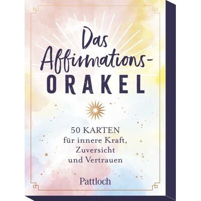 Pattloch Geschenkbuch Das Affirmations-Orakel Pattloch Geschenkbuch Das Affirmations-Orakel