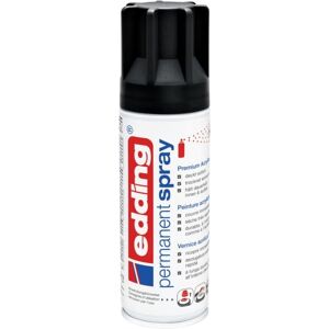 Edding 5200 Permanent Spray, tiefschwarz matt, 200ml Premium Acryllack Edding 5200 Permanent Spray, tiefschwarz matt, 200ml Premium Acryllack