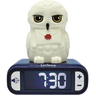 Lexibook Hedwige Digitaler Wecker - Kinderfreundlich 3D Licht & Ton Lexibook Hedwige Digitaler Wecker - Kinderfreundlich 3D Licht & Ton