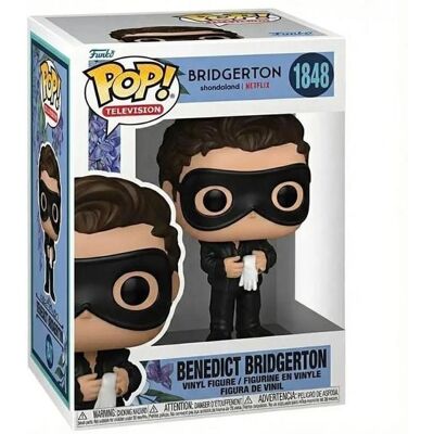 Funko POP Television: Bridgerton Figur - Benedict Funko POP Television: Bridgerton Figur - Benedict