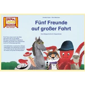 Hase und Igel Verlag Fünf Freunde auf großer Fahrt / Kamishibai Bildkarten