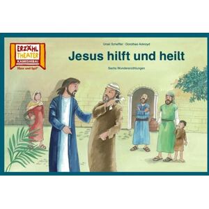 Hase und Igel Verlag Jesus hilft und heilt / Kamishibai Bildkarten