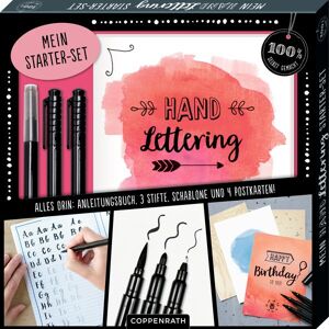 Coppenrath Verlag Mein Handlettering Starter-Set