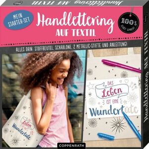 Coppenrath Verlag Mein Handlettering Starter-Set