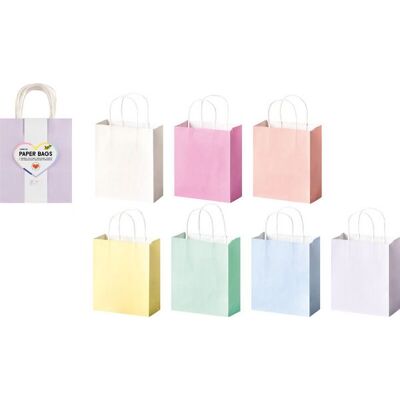 folia Tragetasche PASTEL 18x8x21cm folia Tragetasche PASTEL 18x8x21cm