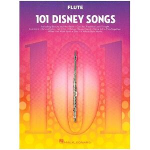 Hal Leonard Corporation 101 Disney Songs for Flute - Flute Music Book with Famous Pieces from Movies and Plays - Flute Sheet Hal Leonard Corporation 101 Disney Songs for Flute - Flute Music Book with Famous Pieces from Movies and Plays - Flute Sheet
