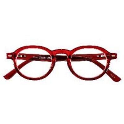 I Need You Brille. TOJA G79300 dunkelrot +1,50 dpt Lesebrille mit Etui und Tuch in einer Box I Need You Brille. TOJA G79300 dunkelrot +1,50 dpt Lesebrille mit Etui und Tuch in einer Box