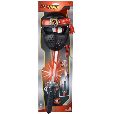 Simba Toys GmbH & Co. KG Next Ninja Schwert und Maske, rot Simba Toys GmbH & Co. KG Next Ninja Schwert und Maske, rot