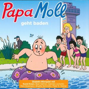 Globi Verlag Papa Moll geht baden