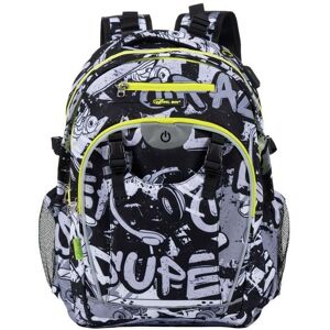 Mts Sportartikel Wheel Bee 950024 - Rucksack Generation Z, Dude, mit integriertem LED, Schul-, Freizeit- und Sportrucksack Mts Sportartikel Wheel Bee 950024 - Rucksack Generation Z, Dude, mit integriertem LED, Schul-, Freizeit- und Sportrucksack
