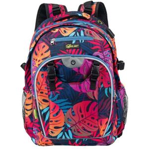 Mts Sportartikel Wheel Bee 950029 - Rucksack Generation Z, Monstera, mit integriertem LED, Schul-, Freizeit- und Sportrucksack Mts Sportartikel Wheel Bee 950029 - Rucksack Generation Z, Monstera, mit integriertem LED, Schul-, Freizeit- und Sportrucksack