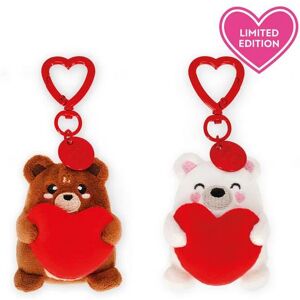 Legami Set mit 2 Schlüsselanhängern aus Plüsch - Teddybär Legami Set mit 2 Schlüsselanhängern aus Plüsch - Teddybär