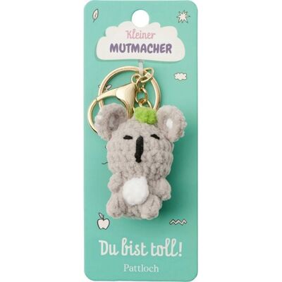 Pattloch Geschenkbuch Kleiner Mutmacher, Schlüsselanhänger Koala Pattloch Geschenkbuch Kleiner Mutmacher, Schlüsselanhänger Koala