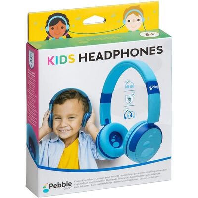 Snakebyte Pebble Gear - KIDS HEADPHONES, Kinder-Kopfhörer, Stereo, blau Snakebyte Pebble Gear - KIDS HEADPHONES, Kinder-Kopfhörer, Stereo, blau