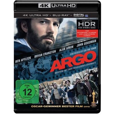 Warner Bros. (plaion Pictures) Argo (4K Ultra HD) Warner Bros. (plaion Pictures) Argo (4K Ultra HD)