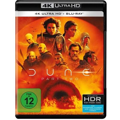 Warner Bros. (plaion Pictures) Dune: Part Two (4K Ultra HD) (+ Blu-ray) Warner Bros. (plaion Pictures) Dune: Part Two (4K Ultra HD) (+ Blu-ray)