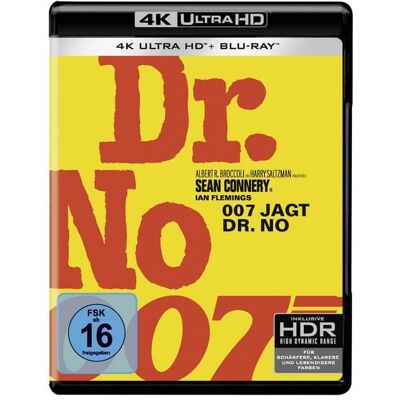 Mgm (plaion Pictures) James Bond - Jagt Dr. No (4K Ultra HD) + (Blu-ray) Mgm (plaion Pictures) James Bond - Jagt Dr. No (4K Ultra HD) + (Blu-ray)
