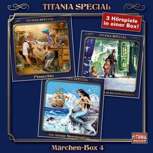 Titania Medien Pinocchio, Das kleine Mädchen mit den Schwefelhölzern, Die kleine Meerjungfrau