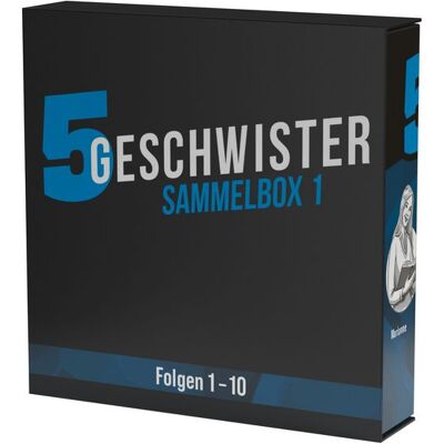 Gerth Medien 5 Geschwister - Sammelbox 1 (Folgen 1-10) Gerth Medien 5 Geschwister - Sammelbox 1 (Folgen 1-10)