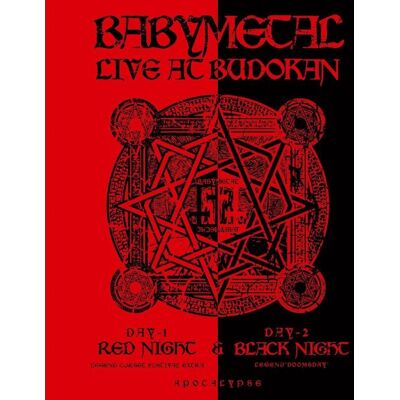 Edel Babymetal - Live at Budokan/Red Night & Black Night Apocalypse Edel Babymetal - Live at Budokan/Red Night & Black Night Apocalypse